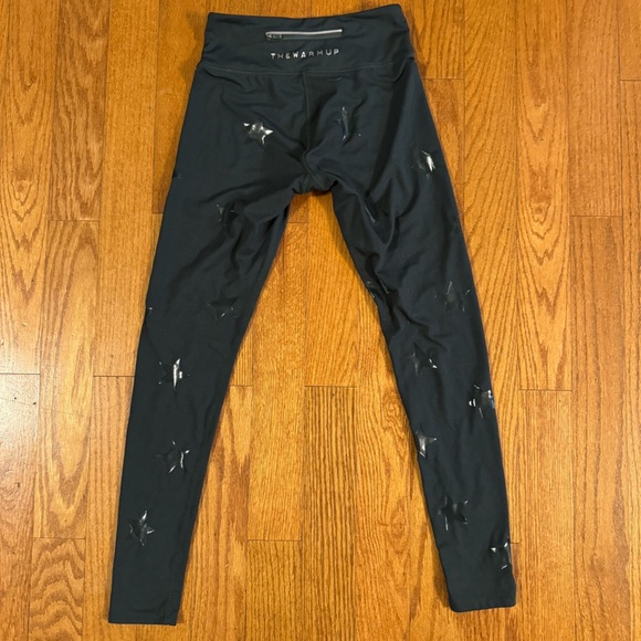 Jessica Simpson Green Star Leggings Women’s Size S - Picture 2 of 5